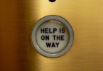Elevator button photo