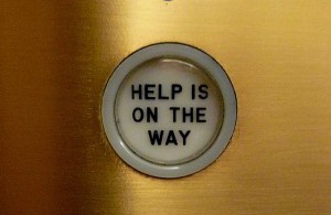Elevator button photo
